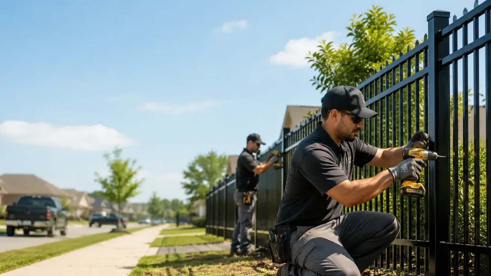Metal Fence Installation in Holland, NY